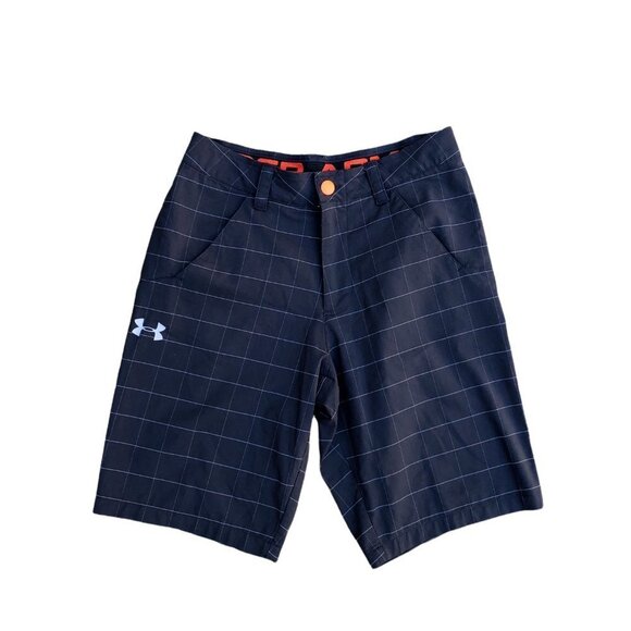 UNDER ARMOUR Other - UNDER ARMOUR Moisture Wicking Golfing Shorts Men's Plaid Lightweight Grey​​​​​​​
